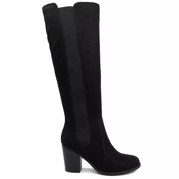 Sugar Willetta Casual Heeled Boot Black 8.5 - Picture 2 of 7